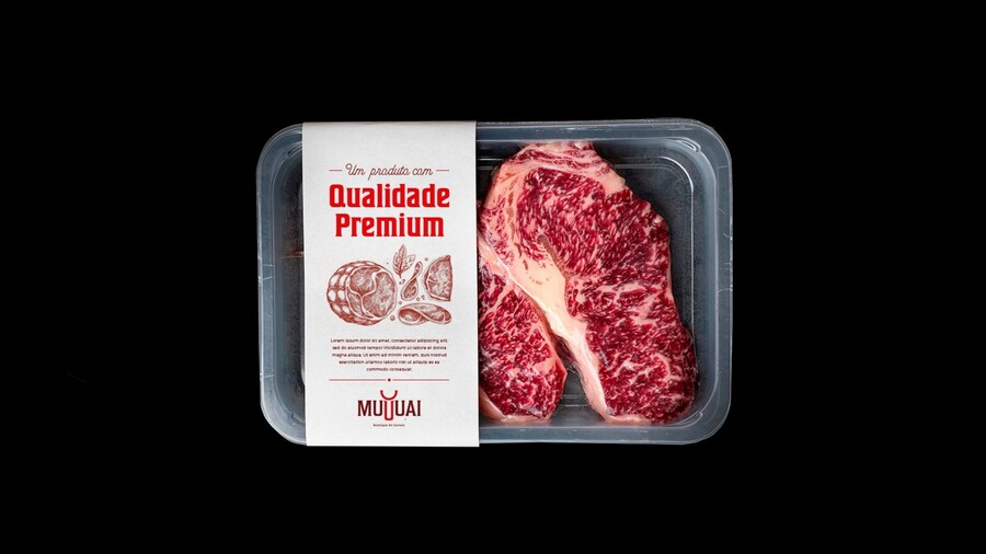 Embalagens Muuuai Boutique de Carnes
