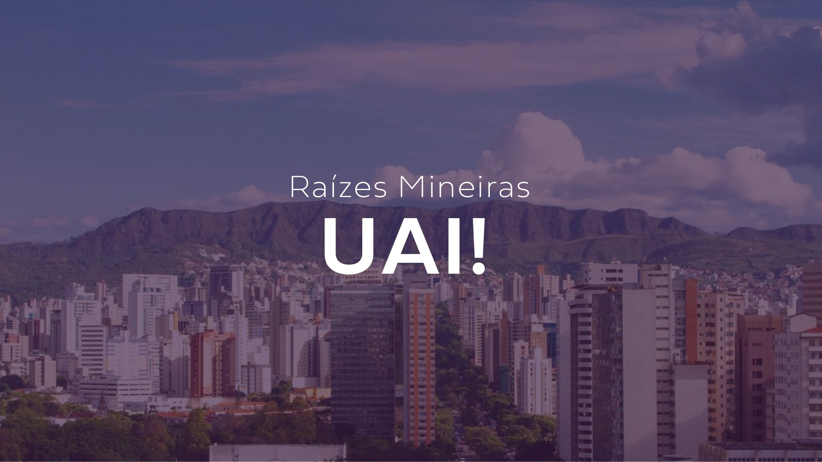 Raízes mineiras — horizonte de Belo Horizonte